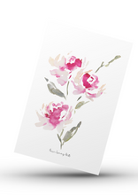 Load image into Gallery viewer, Romantic Floral Set A6 Greeting Card-DIGITAL DOWNLOAD