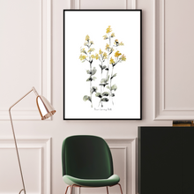 Load image into Gallery viewer, Yellow Fynbos Print