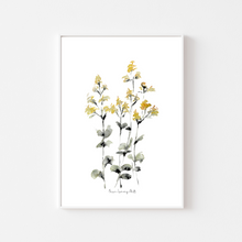 Load image into Gallery viewer, Yellow Fynbos Print
