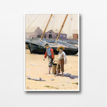 Load image into Gallery viewer, A Basket of Clams Vintage Print
