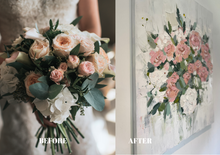 Load image into Gallery viewer, Wedding Flower Heirloom Artwork
