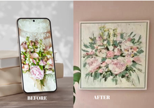 Load image into Gallery viewer, Wedding Flower Heirloom Artwork
