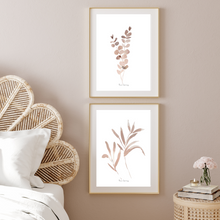 Load image into Gallery viewer, Boho Botanical Watercolour Print Set - 2 Piece
