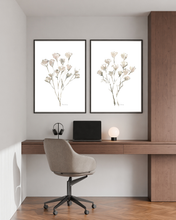 Load image into Gallery viewer, Coastal Brush Watercolour Print - 2 Piece
