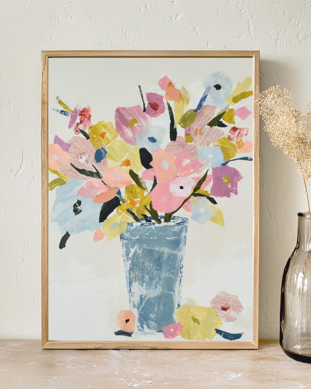 Blooming Happy Canvas Print