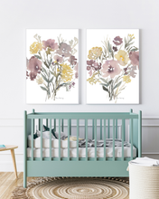 Load image into Gallery viewer, Floral Era Watercolour Print - 2 Piece Set
