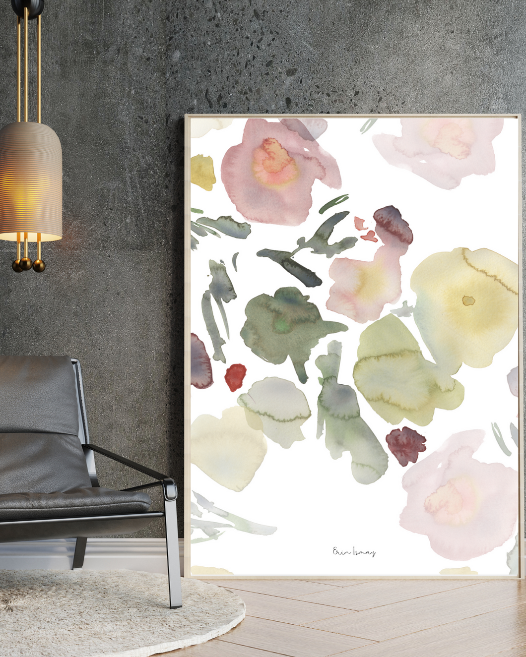 Modern Victorian Watercolour Print