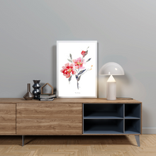 Load image into Gallery viewer, Mum Blossom Watercolour Print
