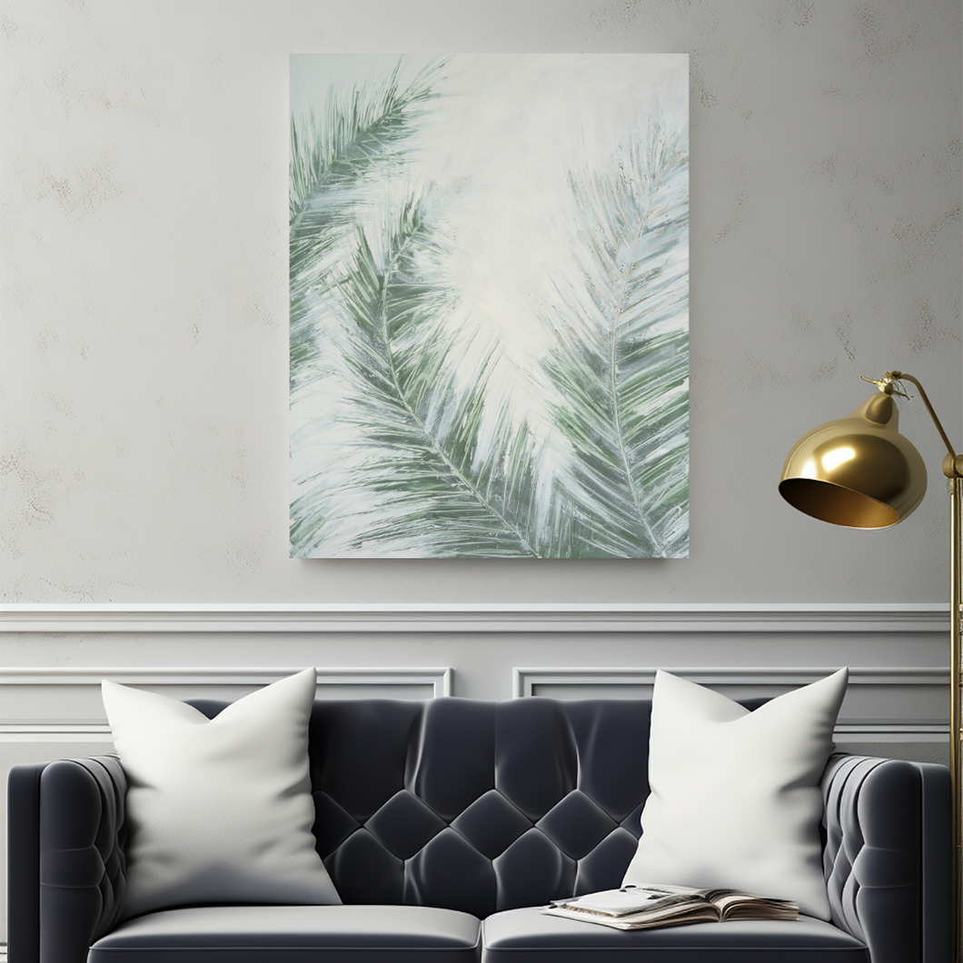 Palm Paradise Canvas Print