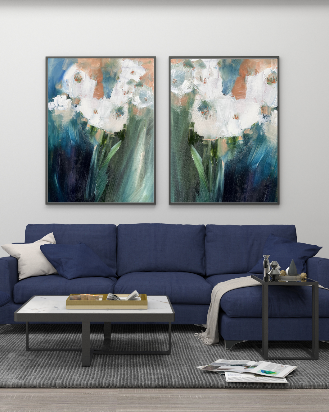 Reflections Canvas Print - 2 Piece Set