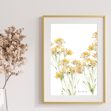 Load image into Gallery viewer, Silver Mist Fynbos Watercolour Print
