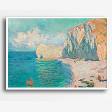 Load image into Gallery viewer, The Beach and the Falaise d&#39;Amont Vintage Print
