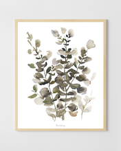 Load image into Gallery viewer, Wild Eucalyptus Watercolour Print
