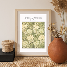 Load image into Gallery viewer, William Morris Chrysanthemum Print
