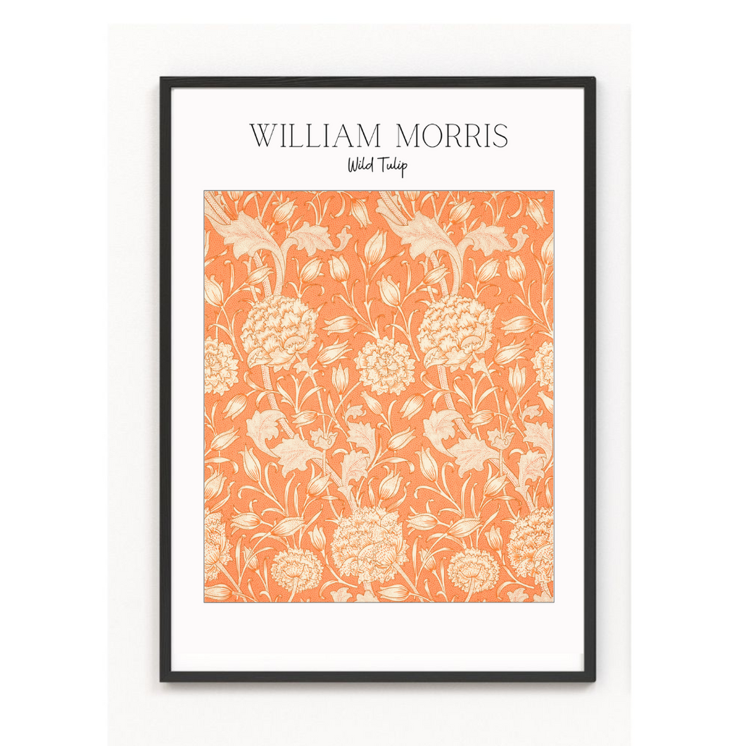 William Morris Wild Tulip Print