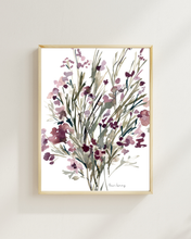 Load image into Gallery viewer, Winter Bloom Watercolour Print
