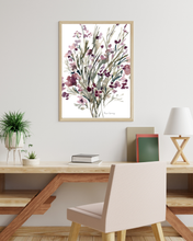 Load image into Gallery viewer, Winter Bloom Watercolour Print
