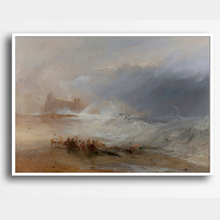 Load image into Gallery viewer, Coast of Northumberland Vintage Print

