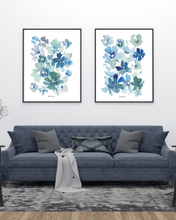 Load image into Gallery viewer, Blue Bella Watercolour - 2 Piece Set

