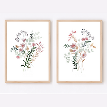 Load image into Gallery viewer, Delicate Floral Watercolour-2 Piece Set
