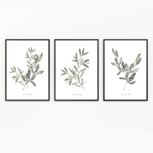 Load image into Gallery viewer, Grey Greenery Print-3 Piece Set
