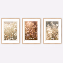 Load image into Gallery viewer, Love Hope Joy - 3 Piece Poster Print

