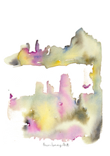 Load image into Gallery viewer, Spring City Abstract Watercolour Print-2 Piece Set
