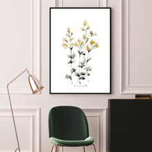 Load image into Gallery viewer, Yellow Fynbos Print
